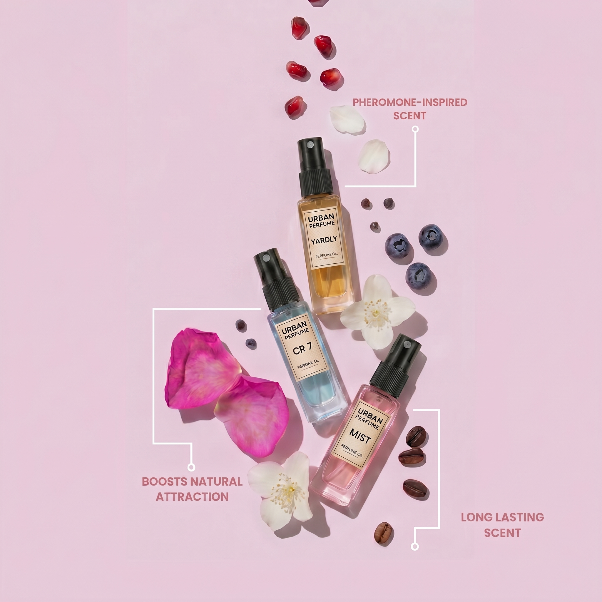 Pheromone Travel Perfume Bottle